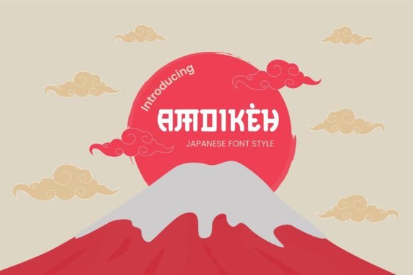 Amoikeh: A Premium Japanese Font for Branding