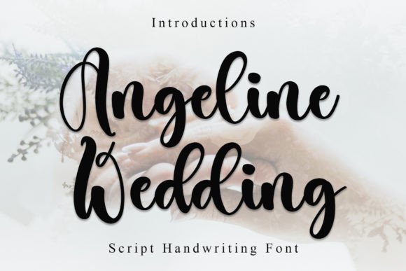 Angeline Wedding: A Festive Font for Branding