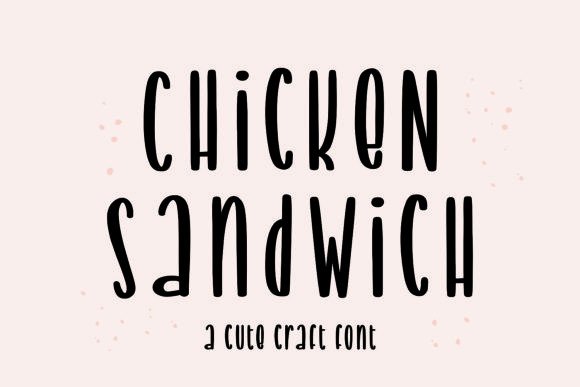Chicken Sandwich Font Review for Social Campaigns