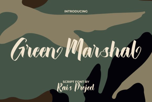 Elevate Editorial Design with the Green Marshal Typeface