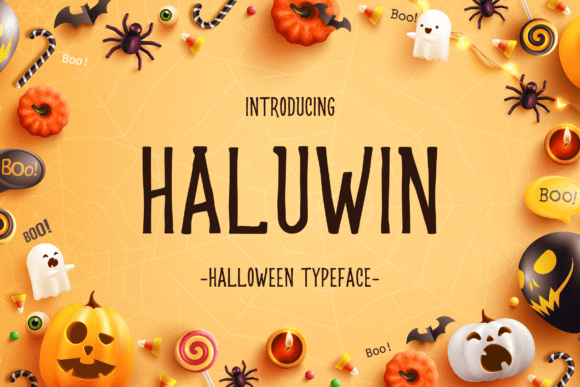 Haluwin: A Quirky Handwritten Font for Editorial Design