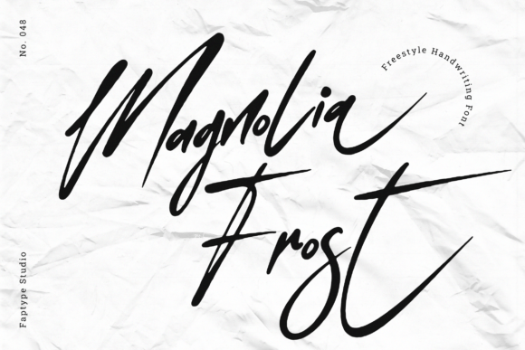 Magnolia Frost: A Handwritten Font for Polished Branding