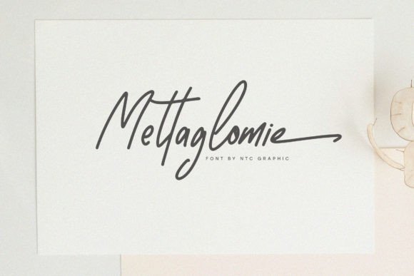 Mettaglomie: A Minimalist Font for Stronger Branding