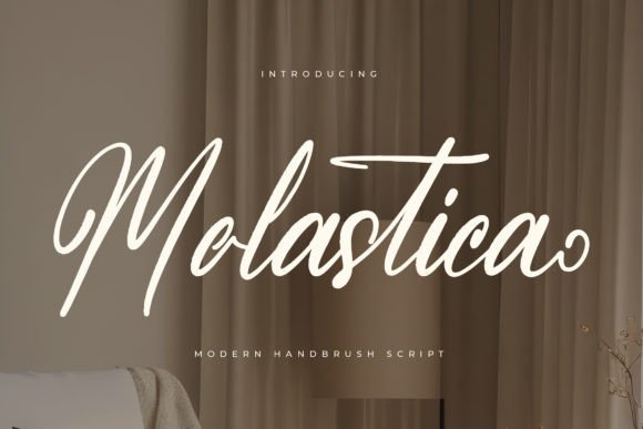 Molastica: A Luxury Script Font for Handmade Brands