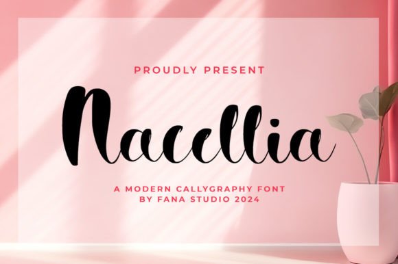 Nacellia: A Handwritten Font for Authentic Branding