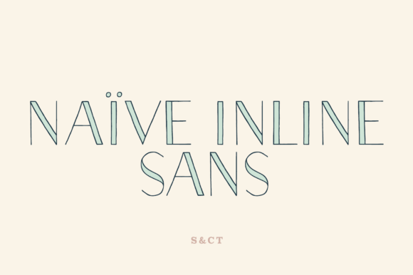 Naive Inline Sans: The Handwritten Font for Scroll-Stopping Marketing