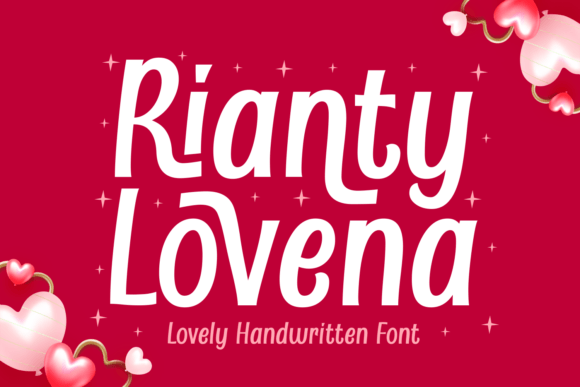 Rianty Lovena: A Handwritten Typeface for Authentic Branding