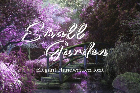 Small Garden: The Elegant Script Font for Handmade Brands