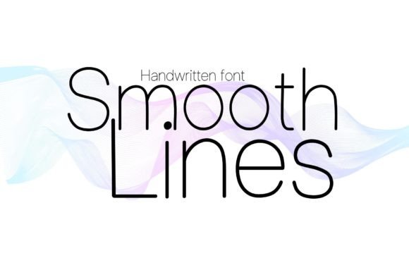 Smooth Lines: A Handwritten Typeface for Modern Editorial Design