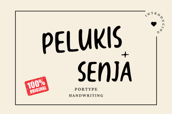 Transform Your Brand with the Pelukis Senja Typeface