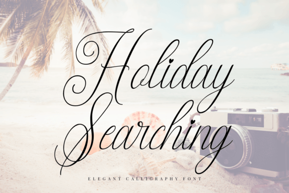 Why Holiday Searching Font Elevates Modern Web Design